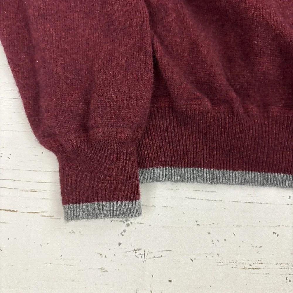 Hammacher Schlemmer Cashmere Sweater Mens Medium